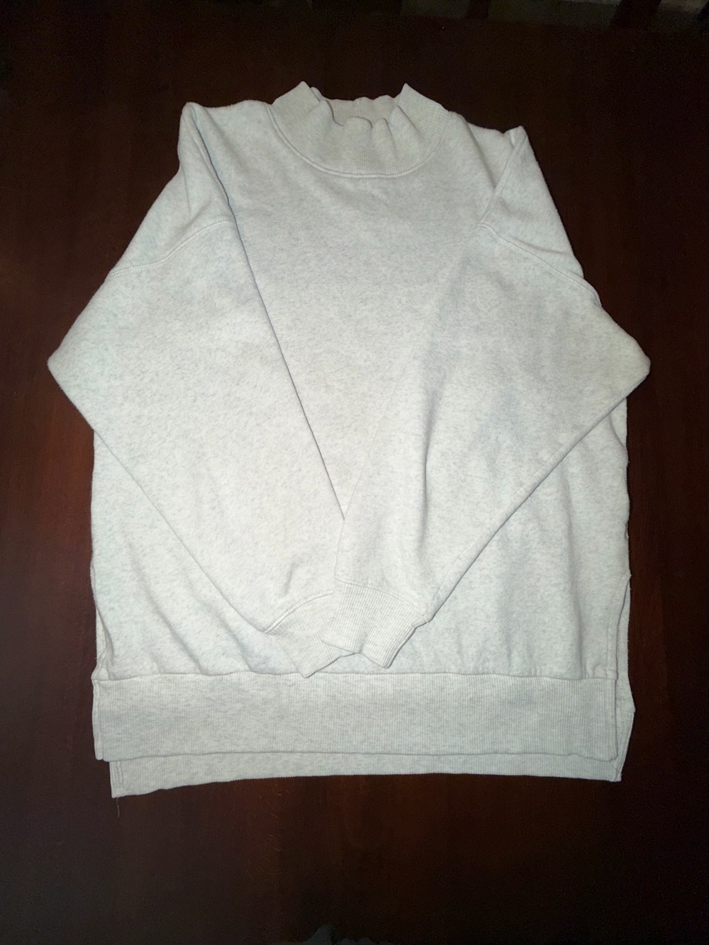 American Eagle Ahh-Mazingly Soft Oversized Mock Neck Sweatshirt XXS